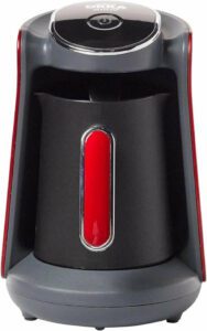 Arzum Okka OK004 Minio Turkish Coffee Maker OK004-N Red-Black - افضل جهاز قهوة تركية
