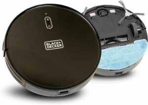 BLACK+DECKER Robotic Vacuum Cleaner and Mop Alexa Enabled 2150 Pa Strong Suction Power