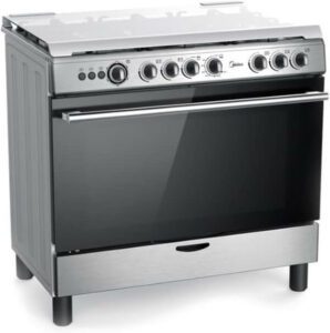 Midea Gas Cooker 90cm 115liters capacity - افضل فرن غاز