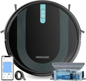 Proscenic 850T Robot Vacuum Cleaner 3000Pa Super Thin - أفضل مكنسة وممسحة روبوت