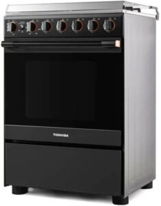 Toshiba Gas Cooker with 4Burner TBA-24BMG4G089KS-SA - افضل فرن غاز