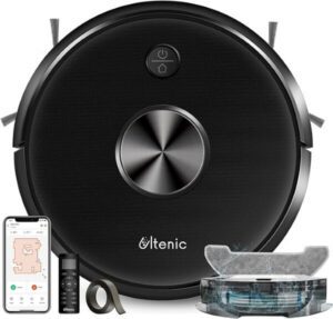 Ultenic D5s Pro Robot Vacuum Cleaner 3000Pa Super-Thin - افضل مكنسه وممسحه ذكيه