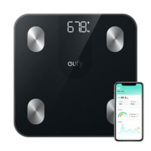 eufy Scales for Body Weight Digital Bathroom Scales with Bluetooth Body Fat Scale - افضل ميزان جسم الكتروني