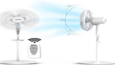 أفضل أنواع المراوح العمودية